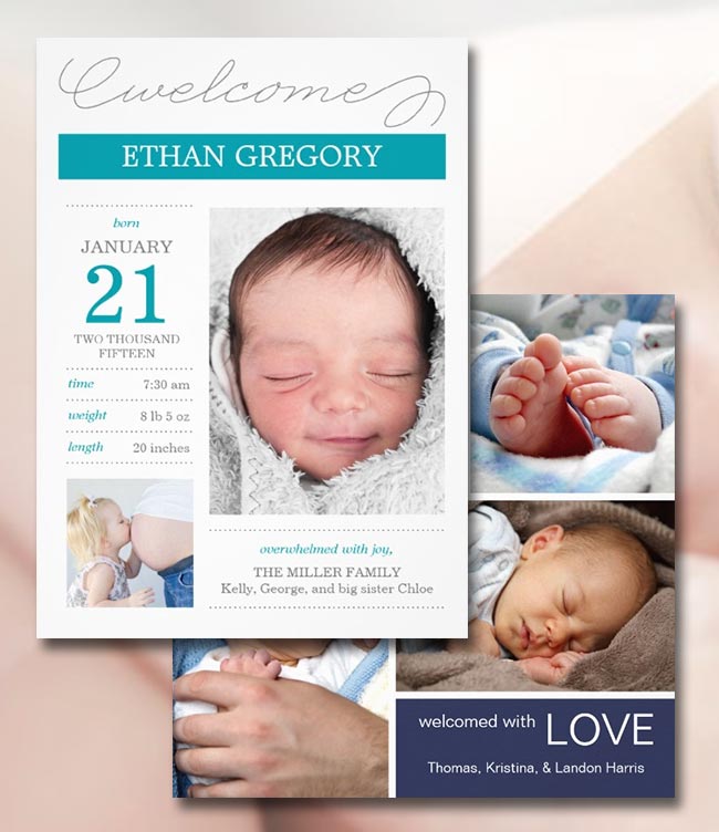 baby-birth-announcements | babyfavors4u.com